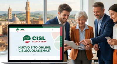 Benvenuti sul nuovo portale della CISL Scuola Siena: più vicini ai lavoratori della scuola