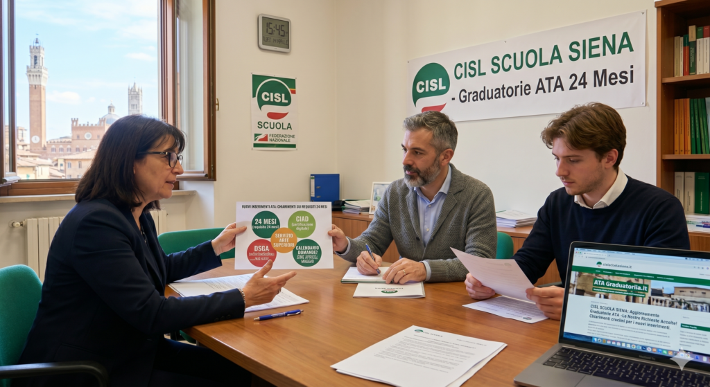 ATA 24 Mesi: News aggiornamento graduatorie e Certificazione Digitale