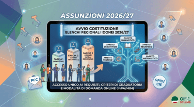 Immissioni in ruolo: pubblicati gli elenchi regionali (D.M. 68/2026) per la Toscana