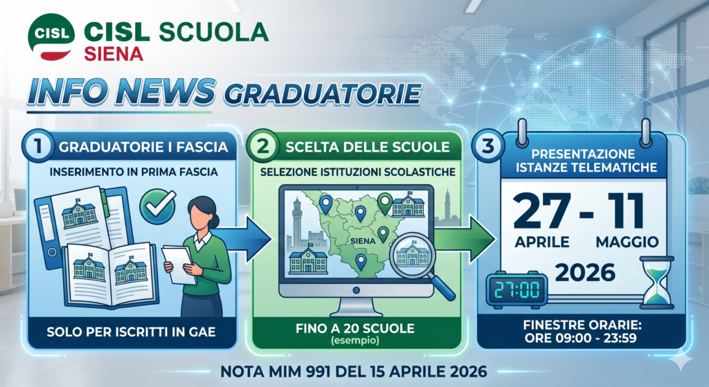 Graduatorie di I Fascia: scelta delle sedi dal 27 aprile. Le istruzioni per gli iscritti in GAE