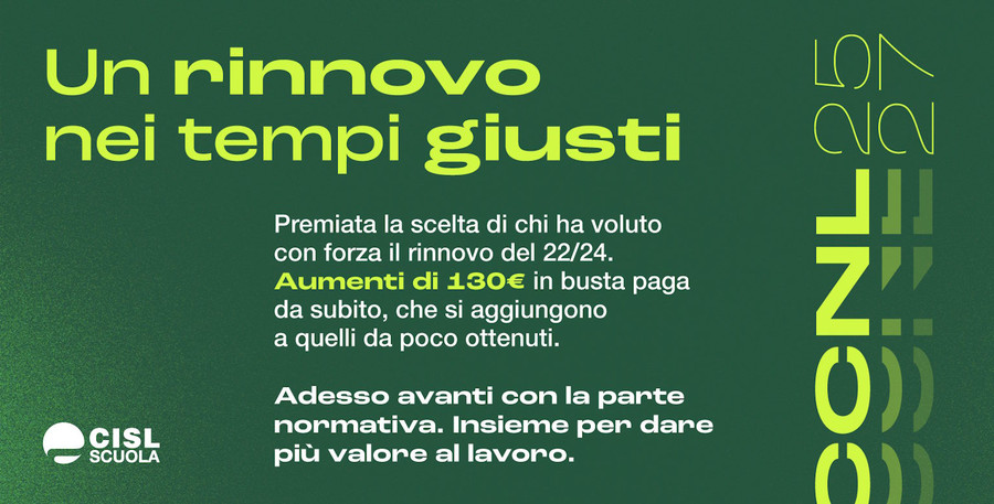 Pubblicate le tabelle degli aumenti stipendiali per profilo e fascia