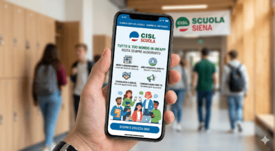 Nuova App CISL Scuola: la tua protezione a portata di click