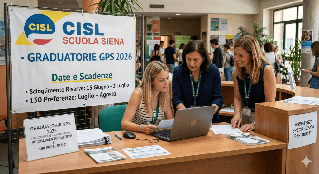 Aggiornamento GPS 2026: Al via lo scioglimento delle riserve. In estate la scelta delle 150 preferenze