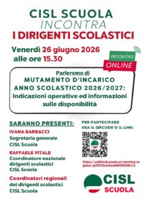 Incontro DS 26 giugno 2026