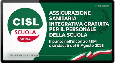 Assicurazione sanitaria integrativa gratuita per il personale della scuola: il punto della situazione