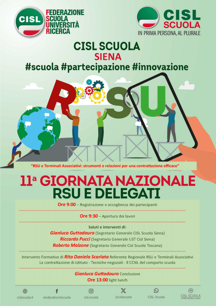 Locandina 11 Giornata RSU2