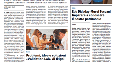 Caldo e rientro a scuola: la Cisl Scuola Siena chiede interventi urgenti e un piano strutturale
